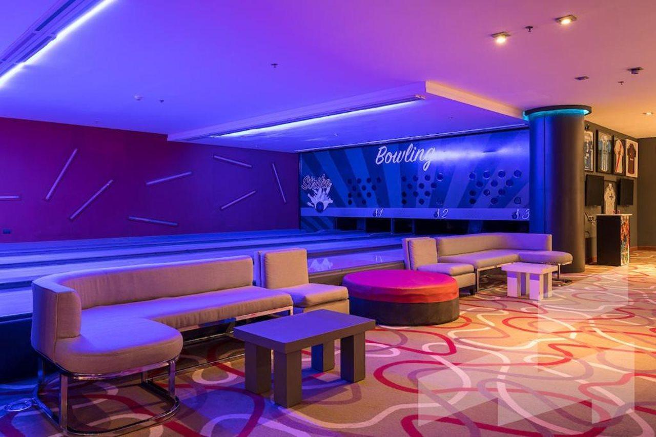 Sofitel La Reserva Cardales Río Luján Екстериор снимка The interior of the bowling alley
